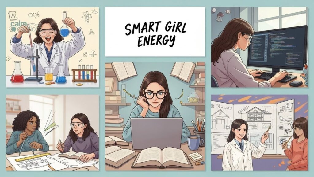 Smart Girl Energy Captions