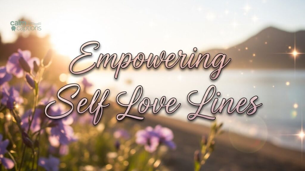 Empowering Self Love Lines