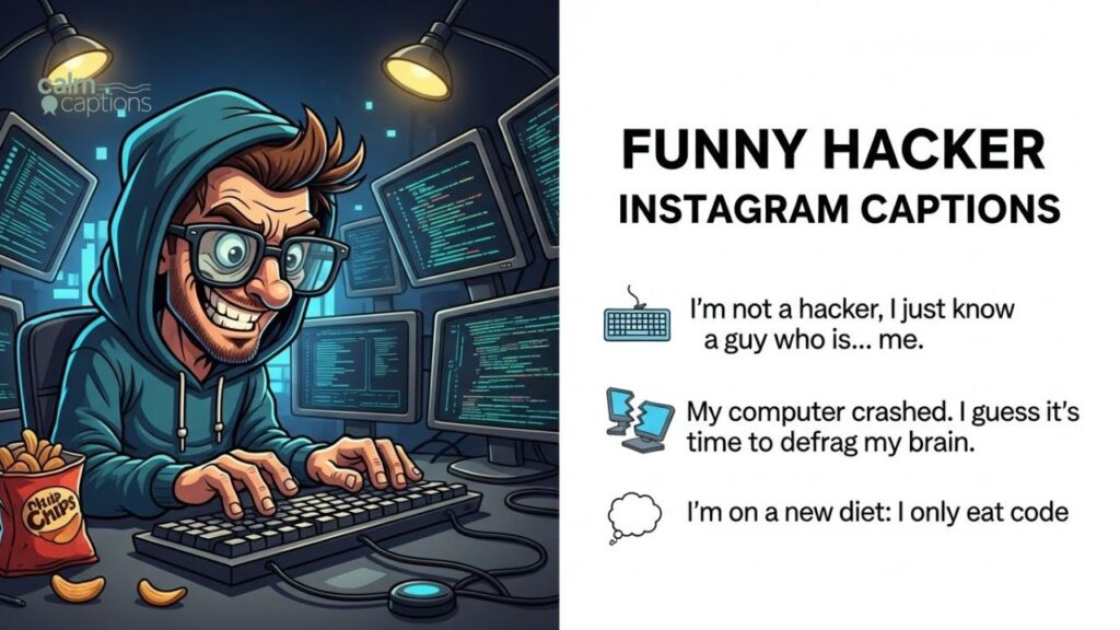 Funny Hacker Instagram Captions