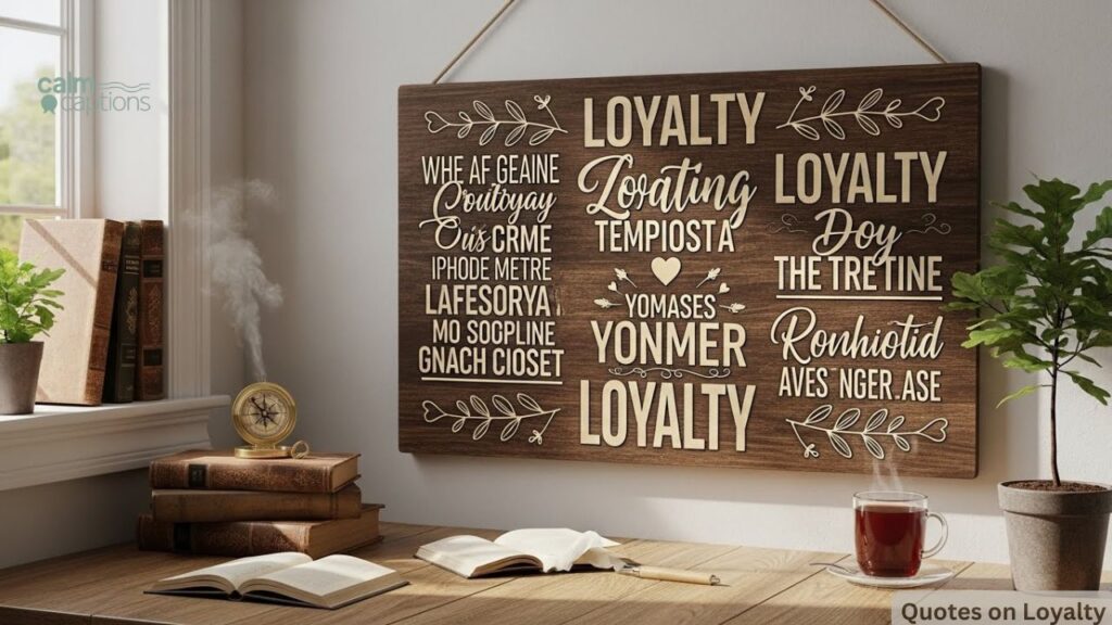 Quotes on Loyalty