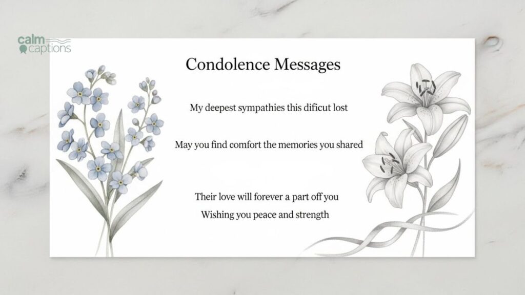 Condolence Messages for Someone Who Lost a Spouse