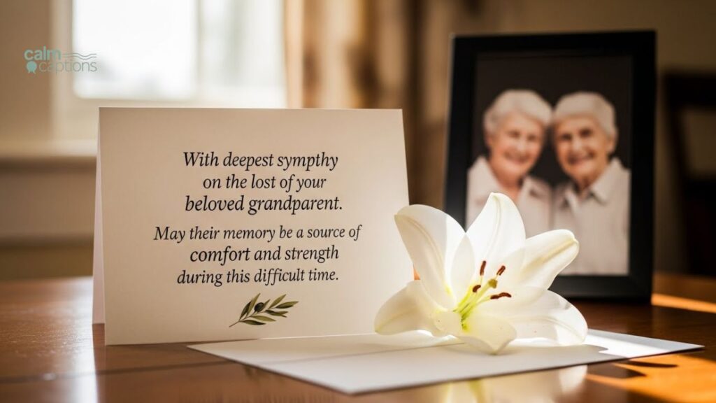 Condolence Messages for the Loss of a Grandparent