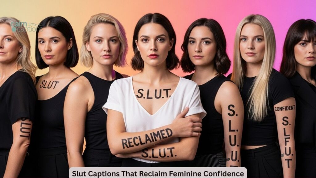 Slut Captions That Reclaim Feminine Confidence