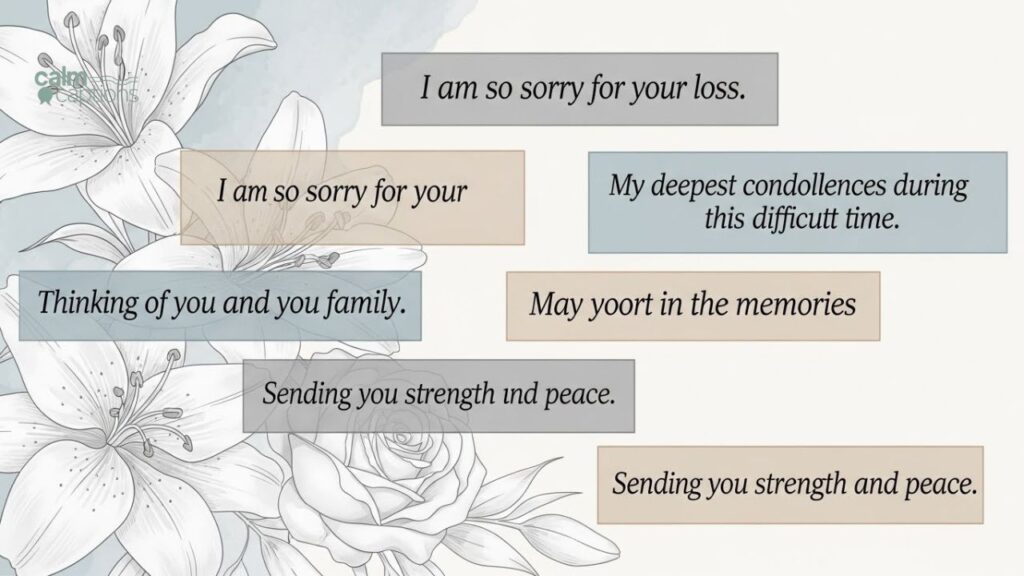 Condolence Messages for an Acquaintance