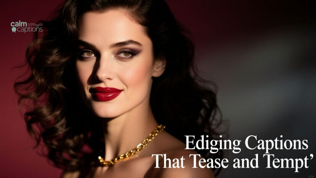 Edging Captions That Tease and Tempt