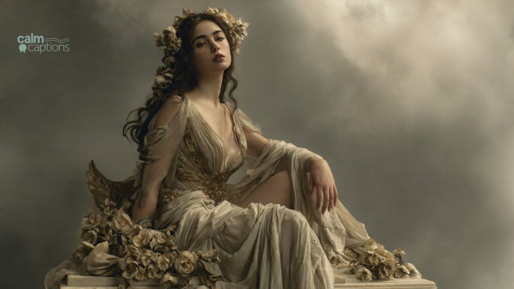 Goddess of Chastity Captions