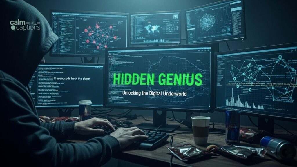Secret Hacker Captions for Hidden Genius