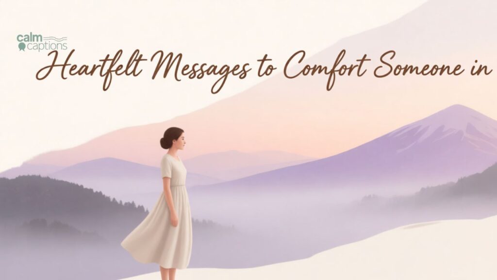 Heartfelt Messages to Comfort Someone in Grief
