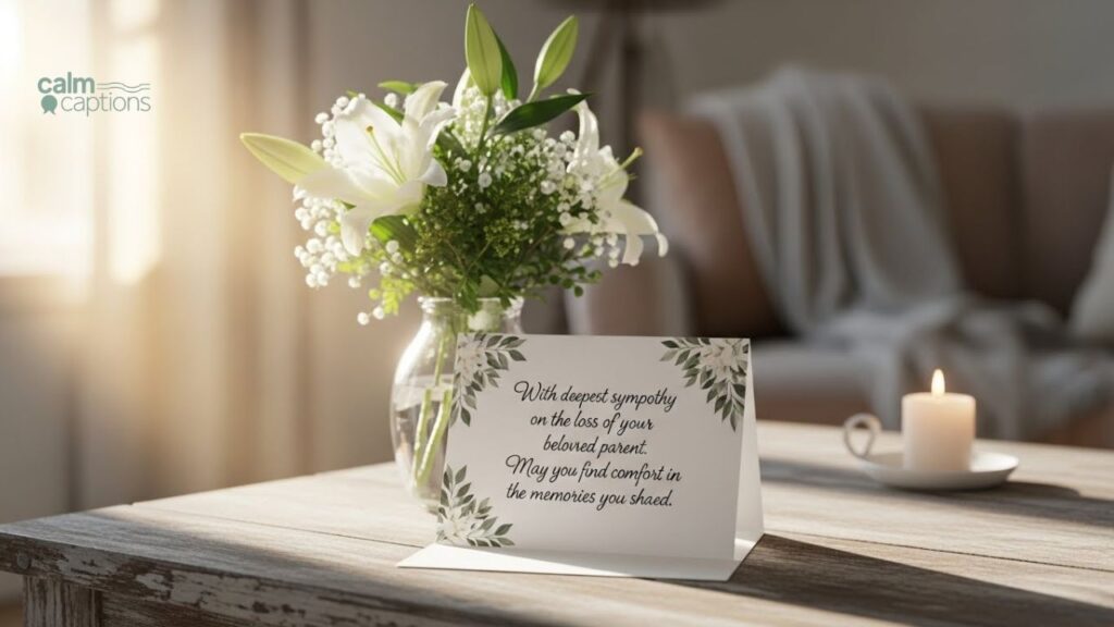 Condolence Messages for Loss of a Parent