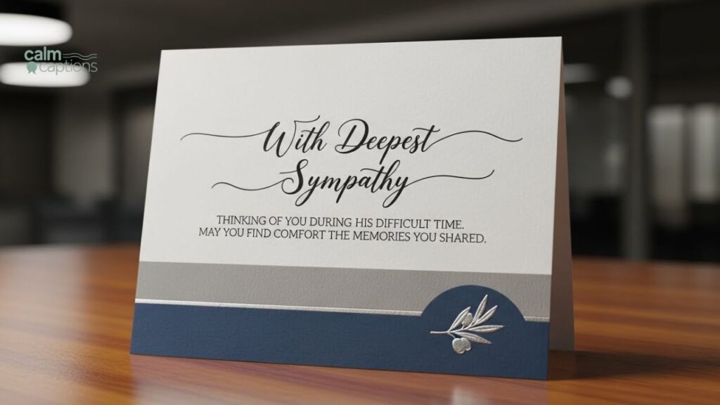 Sincere Sympathy Messages for a Client’s Loss