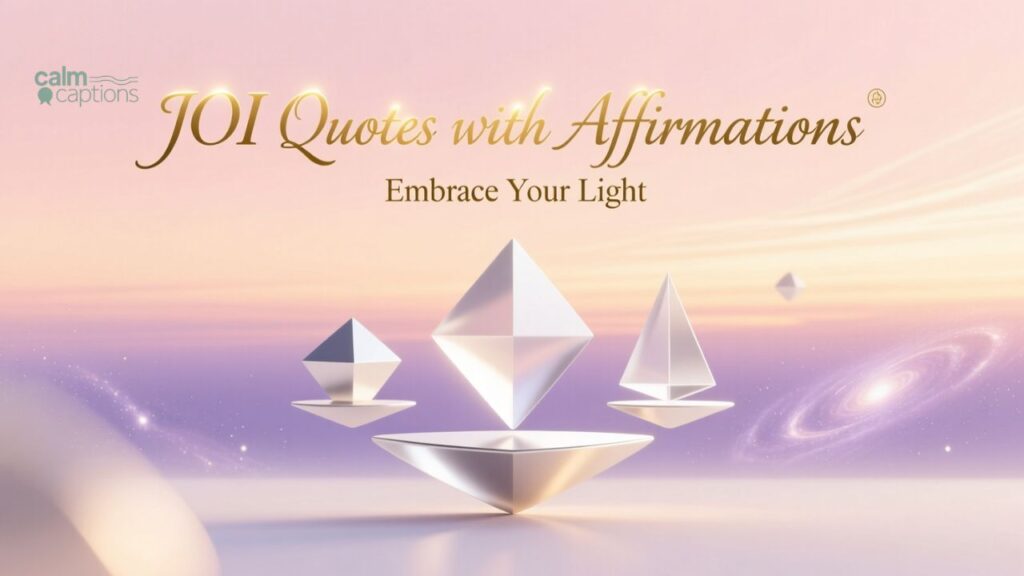 JOI Quotes with Affirmations