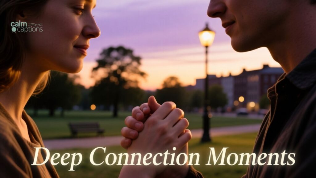 Joi Captions for Deep Connection Moments