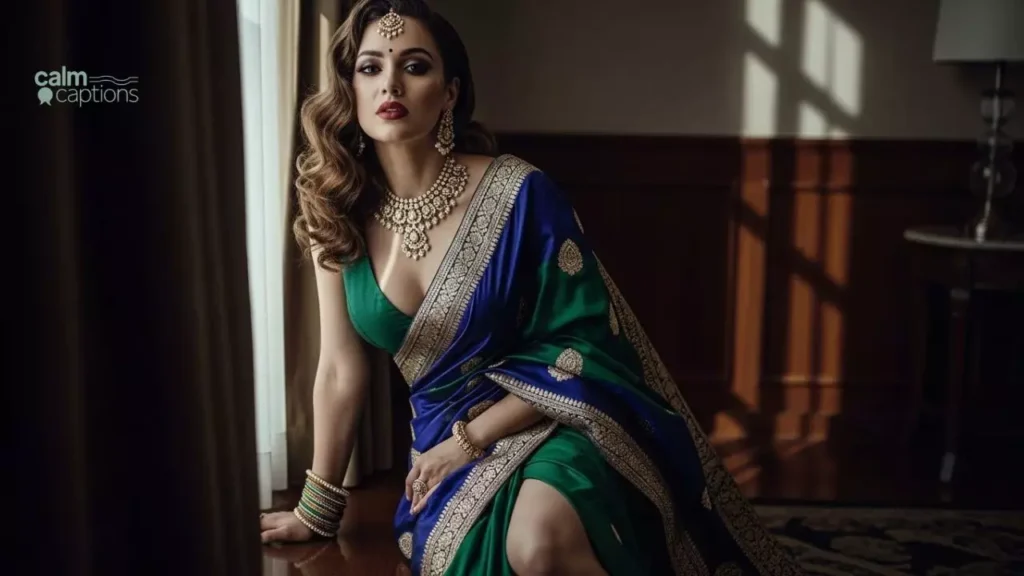 Saree Captions for Instagram in Hindi