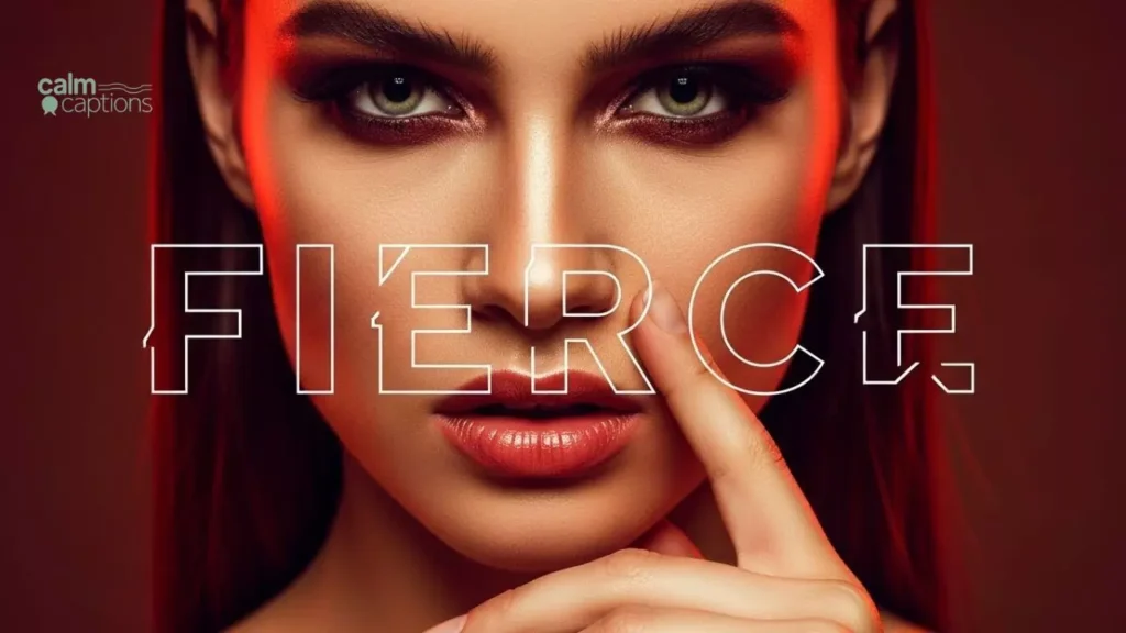 Attitude One Word Captions for Instagram