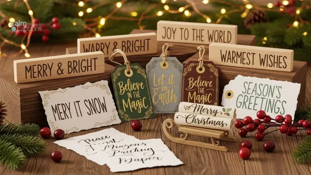 Merry Christmas Captions