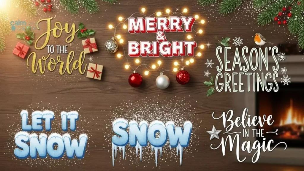 Short Christmas Captions