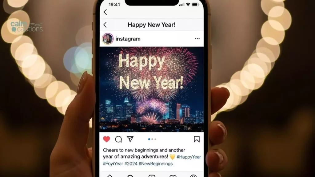 Short Happy New Year Instagram Captions