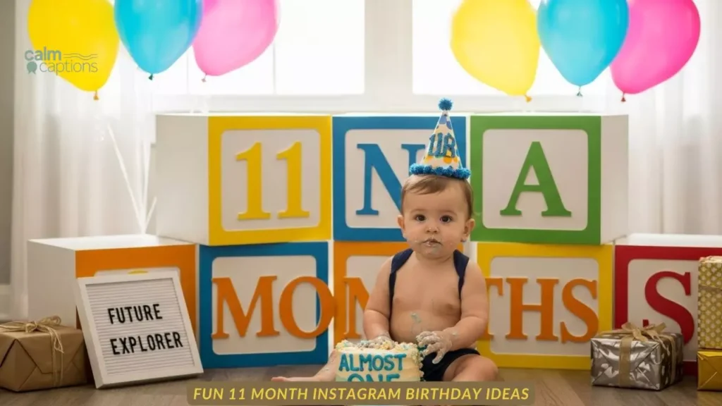 Fun 11 Month Instagram Birthday Ideas