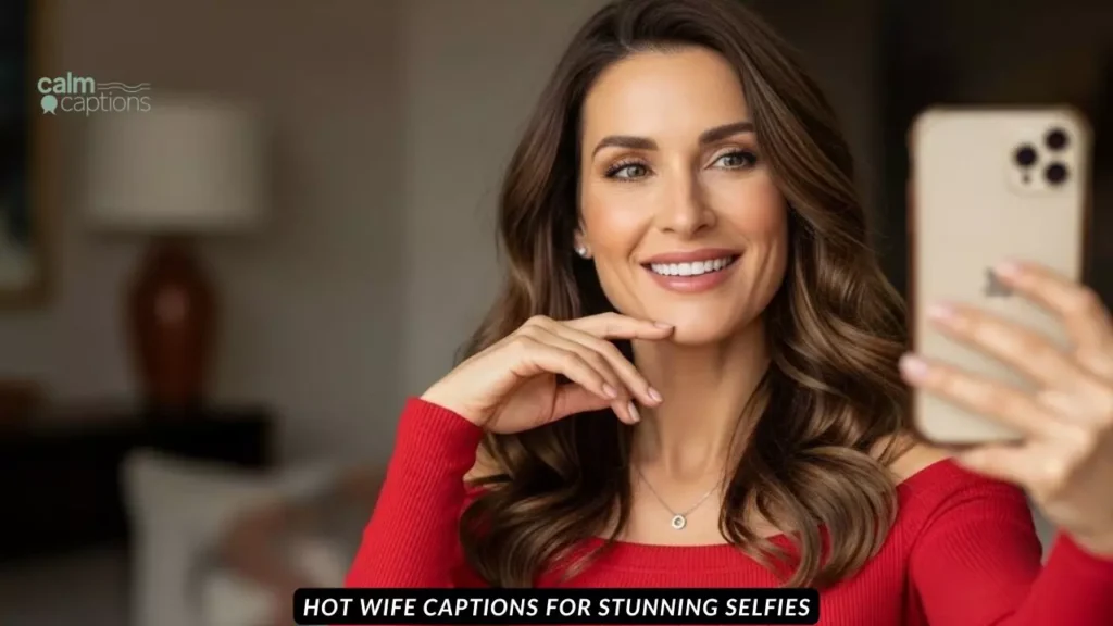 Hot Wife Captions for Stunning Selfies