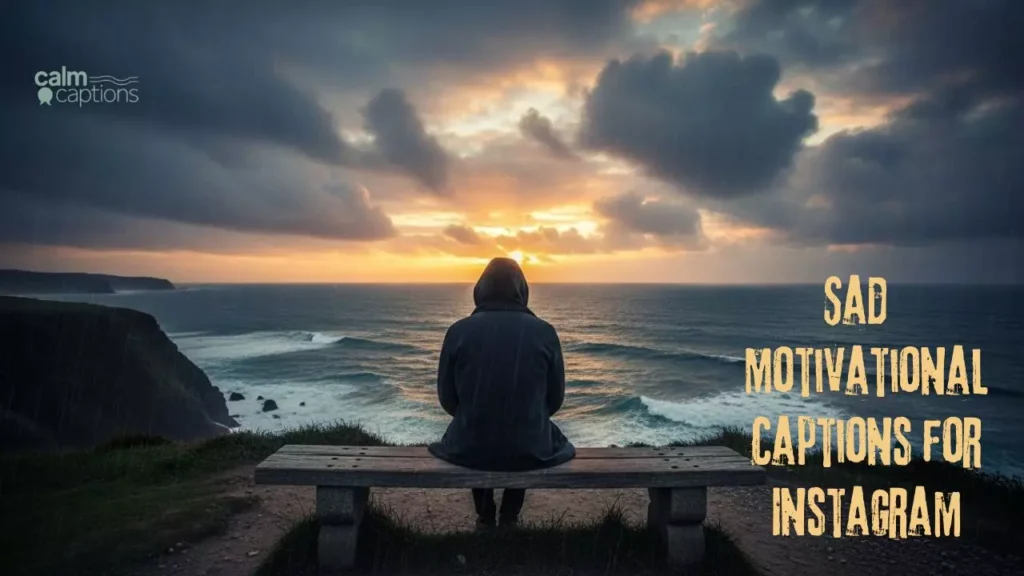 Sad Motivational Captions for Instagram