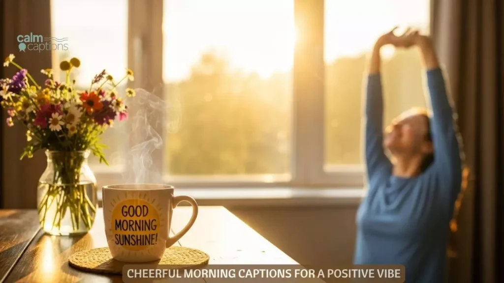 Cheerful Morning Captions For A Positive Vibe