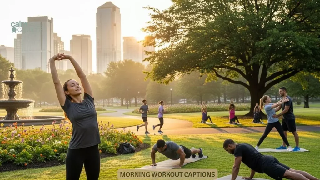 Morning Workout Captions