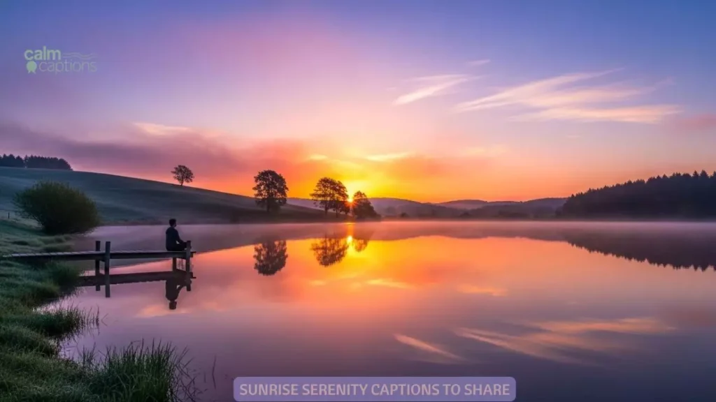 Sunrise Serenity Captions To Share