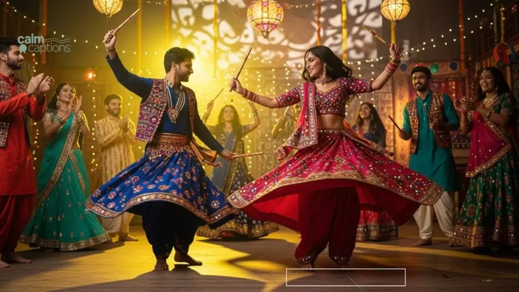 Dance Floor Ready Captions For Instagram With Garba Vibes