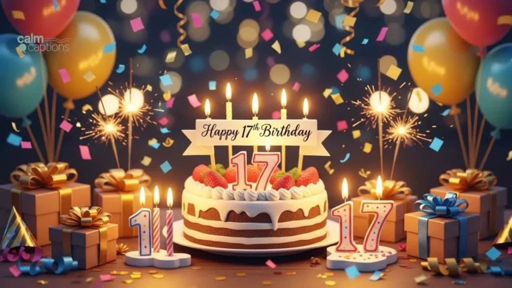 Best 17th Birthday Captions For Your Special Day