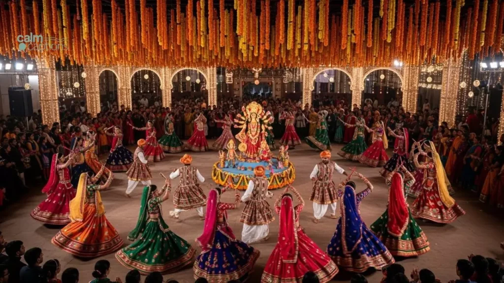 Unique Captions For Instagram Highlighting Garba Festivities