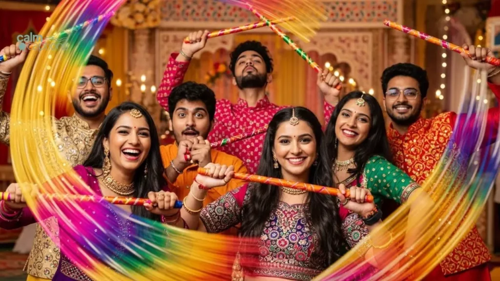 Unique Dandiya Expressions For Posts
