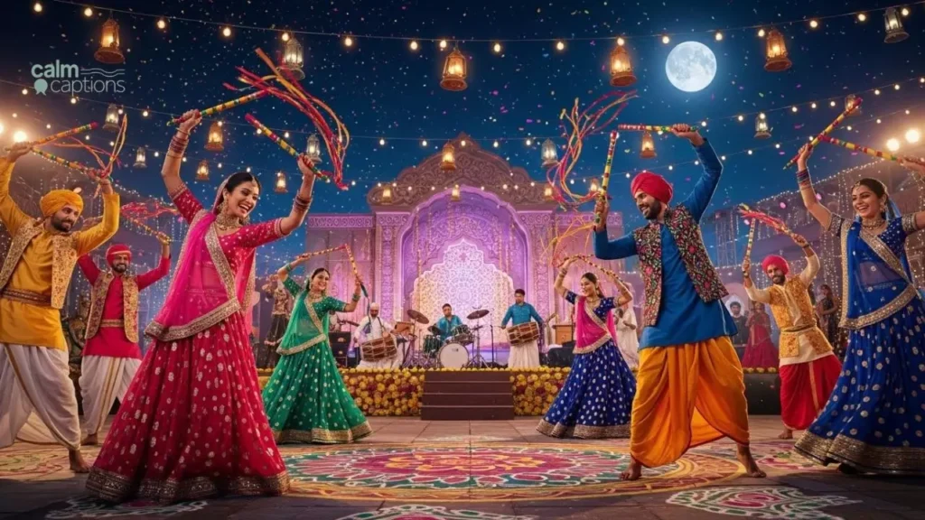 Memorable Dandiya Celebration Captions