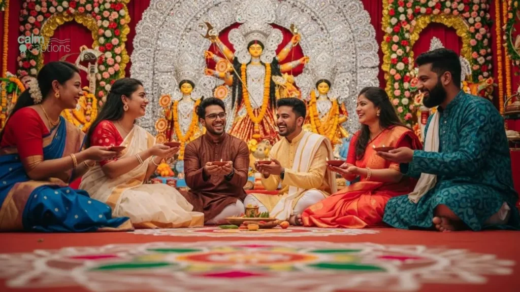 Positive Bengali Puja Captions For Instagram