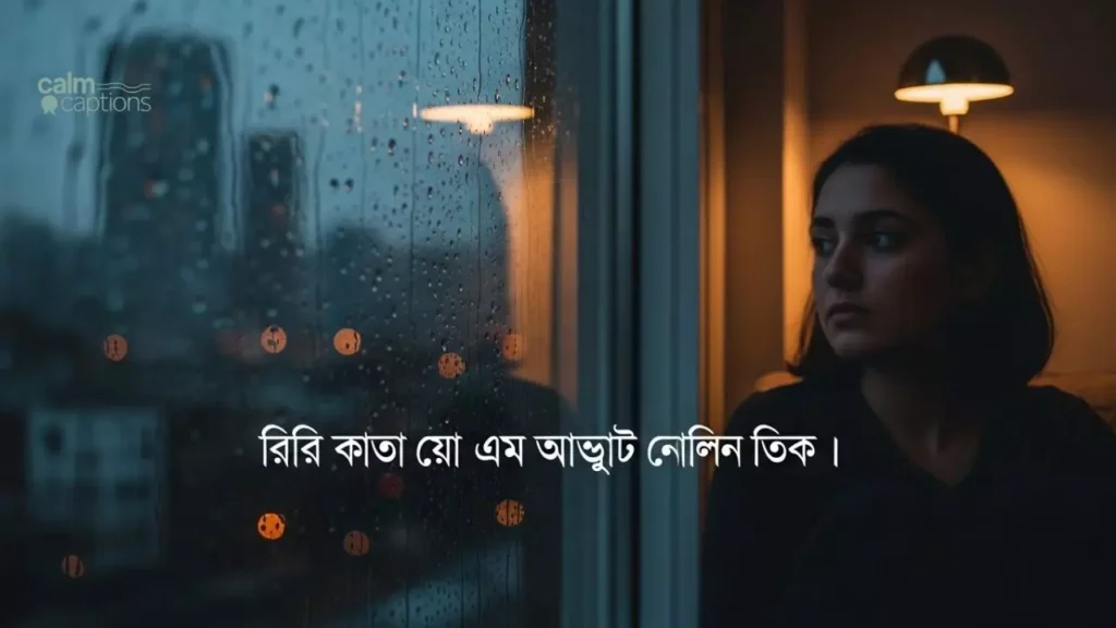 Poetic and Emotional Bengali Captions for Instagram
