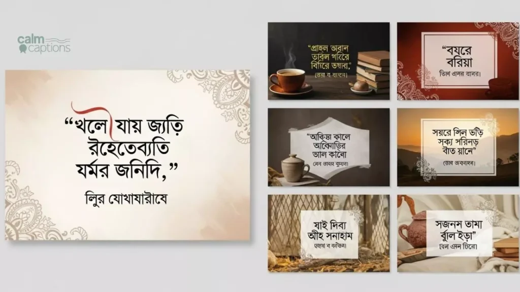 Bengali Quotes and Sayings for Instagram Captions