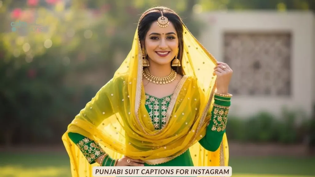 Punjabi Suit Captions For Instagram