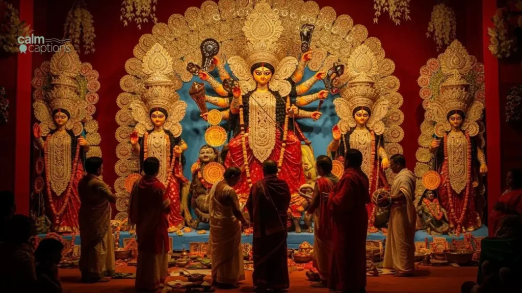 Joyful Captions For Instagram For Durga Puja Festivities