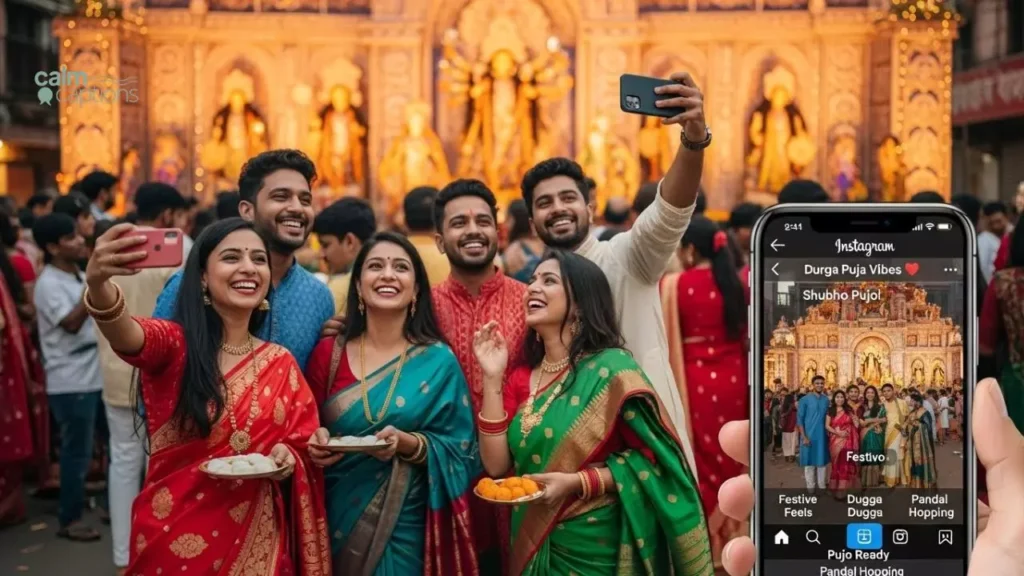 Festive Durga Puja Captions For Instagram Reels