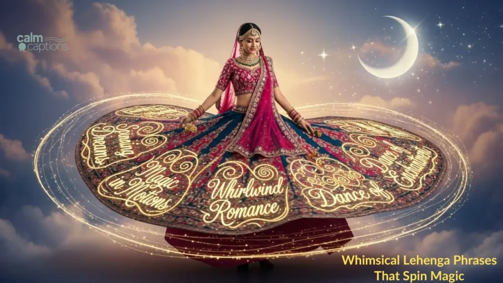 Whimsical Lehenga Phrases That Spin Magic
