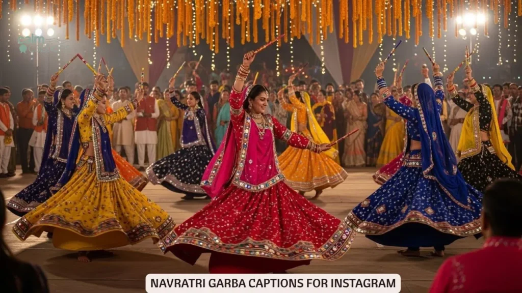 Navratri Garba Captions For Instagram