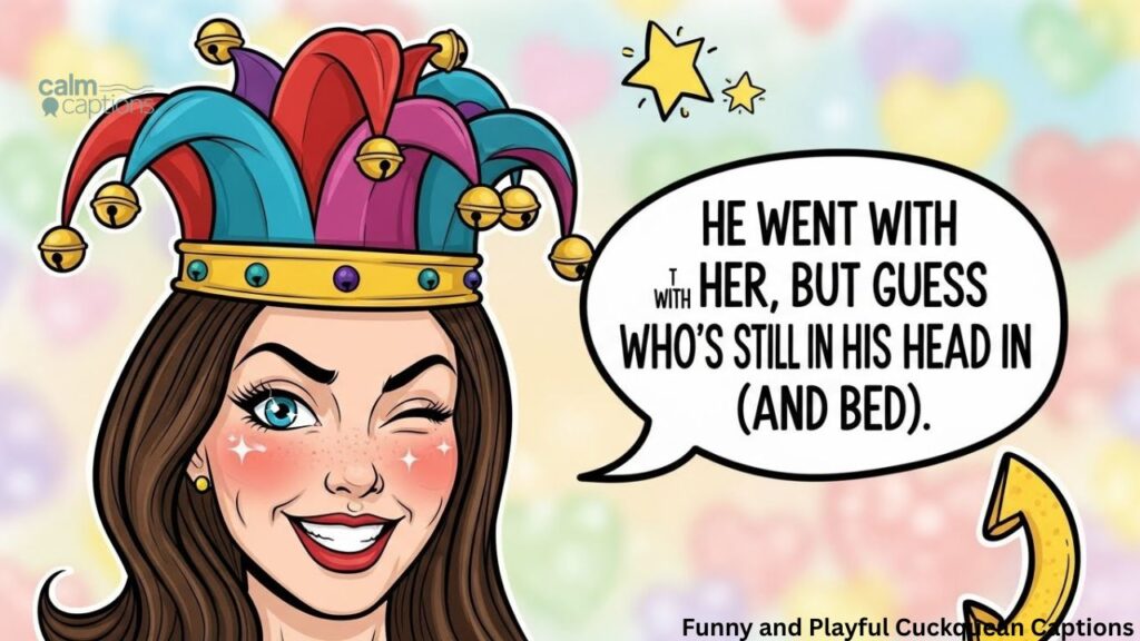 Funny and Playful Cuckquean Captions