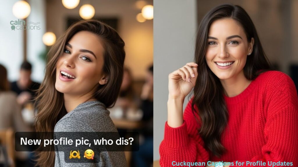 Cuckquean Captions for Profile Updates
