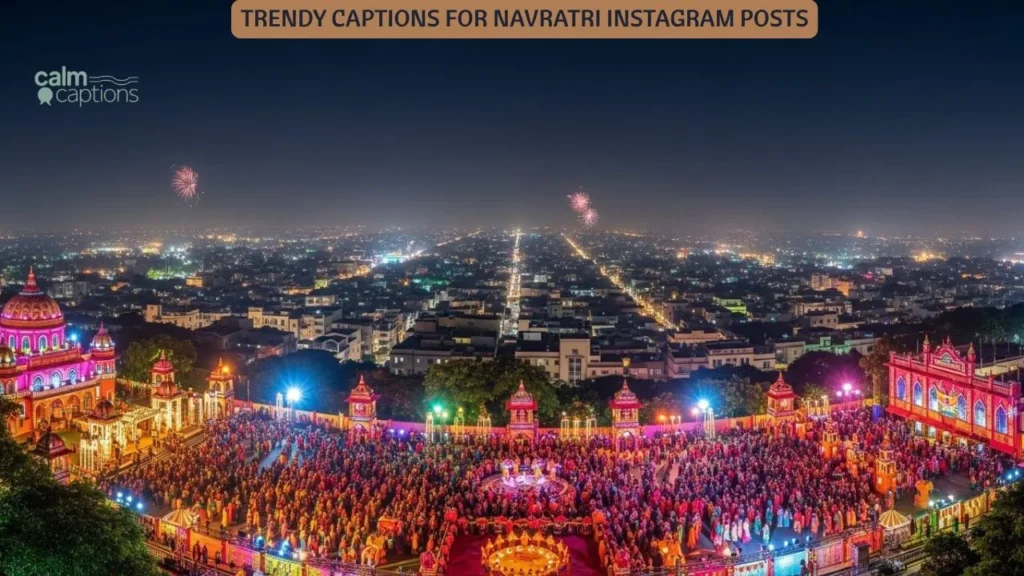 Trendy Captions For Navratri Instagram Posts