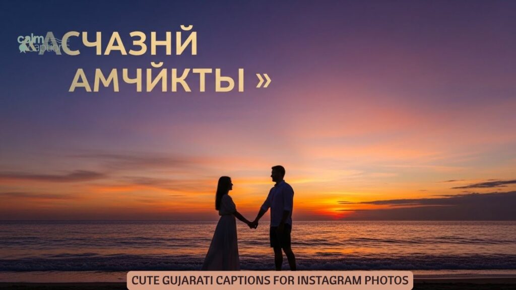 Cute Gujarati Captions for Instagram Photos