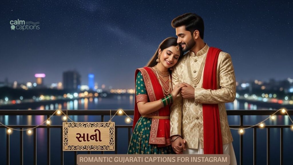 Romantic Gujarati Captions for Instagram