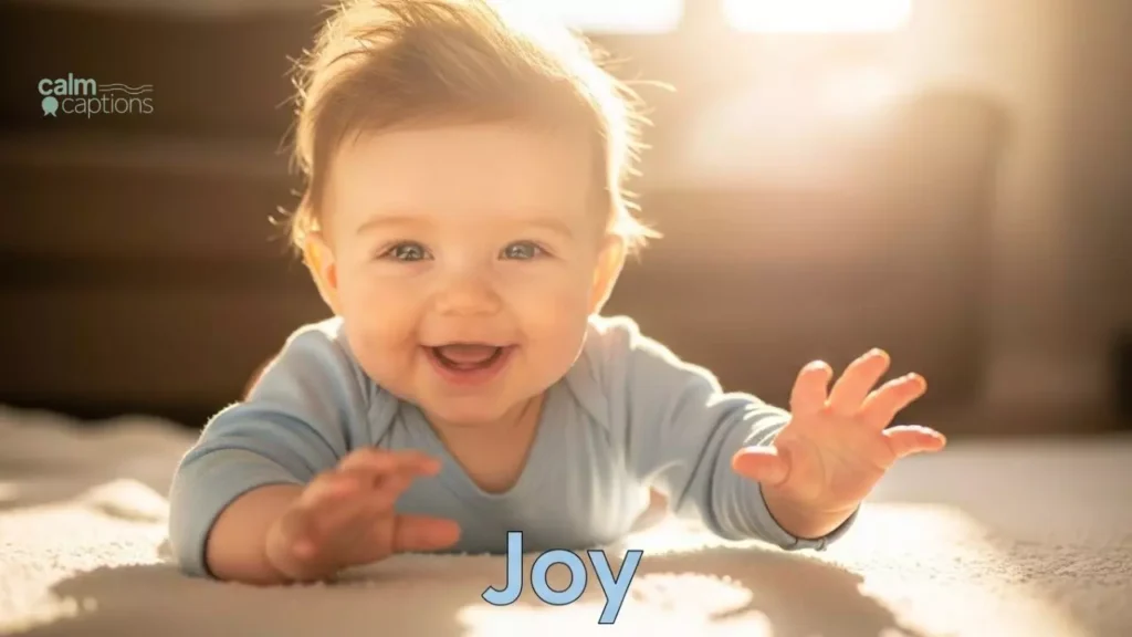 One Word Captions for Son