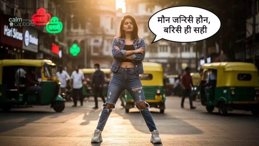 Attitude Caption for Instagram in Hindi