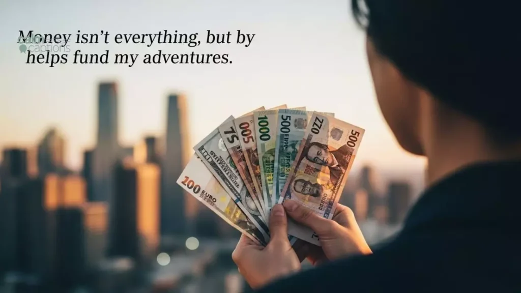 Money Attitude Captions for Instagram