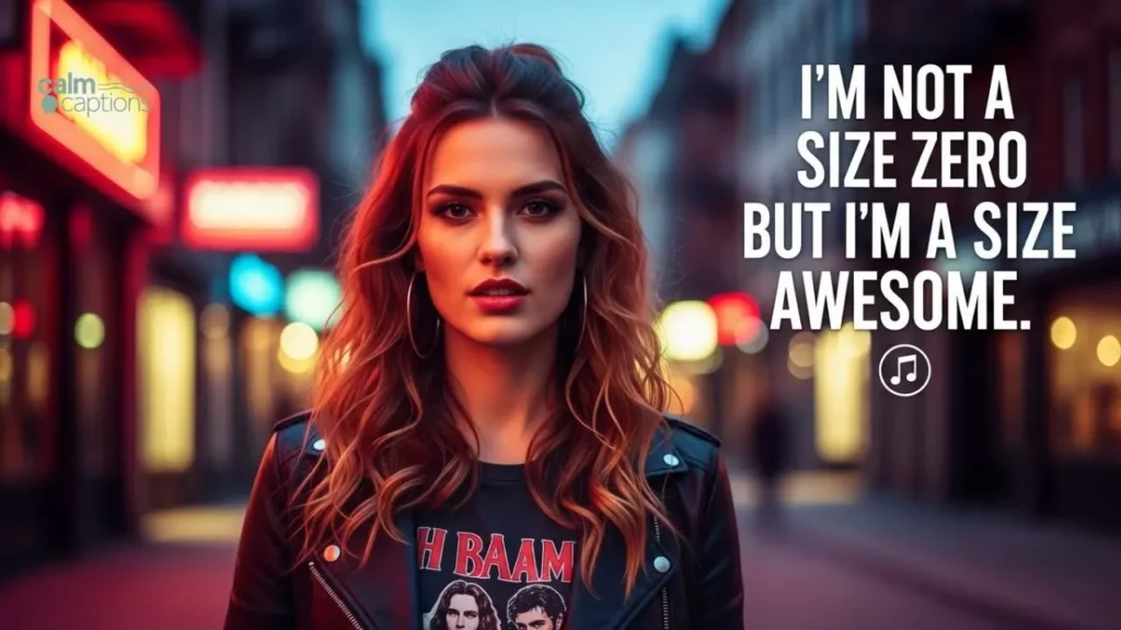 Attitude Captions for Instagram Post with Lyrics