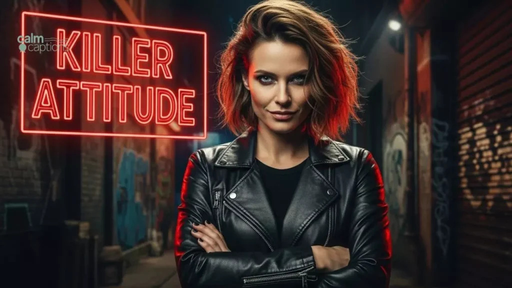 Killer Attitude Caption in Hindi